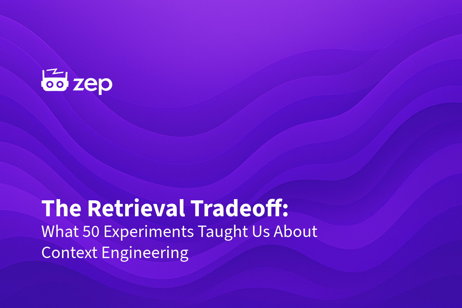 The Retrieval Tradeoff: What 50 Experiments Taught Us About Context Engineering